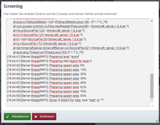 Screenlog